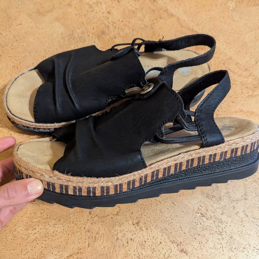 New Rieker Sandals 38